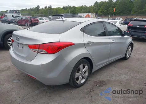 2013 Hyundai Elantra Gls из США, поврежденный, VIN 5NPDH4AE3DH321793